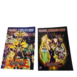 Yu Gi Oh Jumbo Coloring Activity Books Set Kids Fun Art Play Landoll